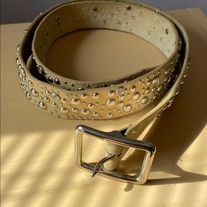 Never worn studded belt. Women’s large